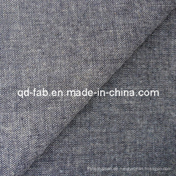 Gute Qualität Baumwolle / Poly / Leinen / Spandex Denim Stoff (QF13-0732)